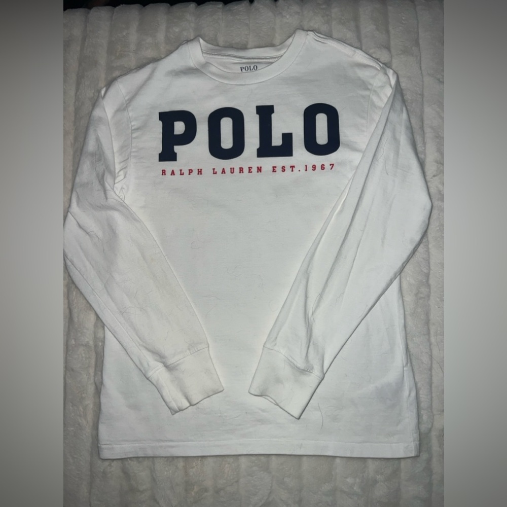 Boys Ralph Lauren Polo Long Sleeve T-Shirt